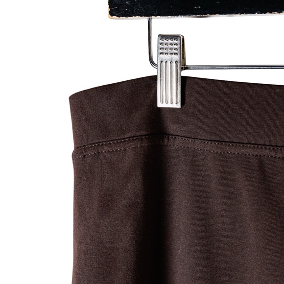 Jones New York Women's Pull On Siesta Capri Pants; Brown; Size: Large - Picture 5 of 8